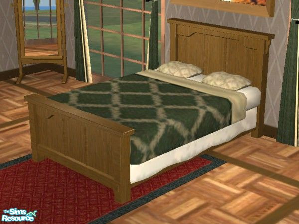 Sims 2 — Robust Bedroom - Bed by EarthGoddess54 — 