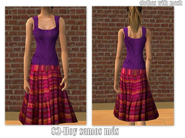 Sims 2 — 82- Purple outfit by Well_sims — Beautiful purple outfit for your sim.