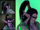 Sims 3 — Illidan Hair by LadyofJustice2 — Hair inspired by Illidan Stormrage from Warcraft
