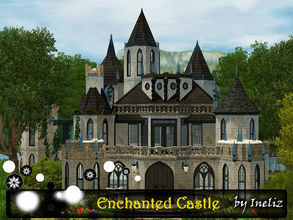 Sims 3 — Enchanted Castle by Ineliz — Every great witch or wizard want to live in a big castle. They need to be separated