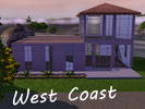 Sims 3 — West Coast by Lilyflower32 — West Coast is an unfurnished modern, yet beachy, home. It has 2 bedrooms and 1