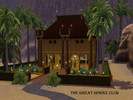 Sims 3 — The Great Sphinx Club by JCIssette — Only the brave frequent the Great Sphinx when the doors open after dark.