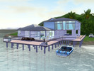 Sims 3 — Tropic Ciel by LinzLollipopSims2 — A two-bedroom, fun, family home on the water. A very relaxing, calming