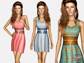 Sims 3 — Summer Days  by pizazz — This dress can be worn for just about any occasion. Keep it casual with some dock shoes