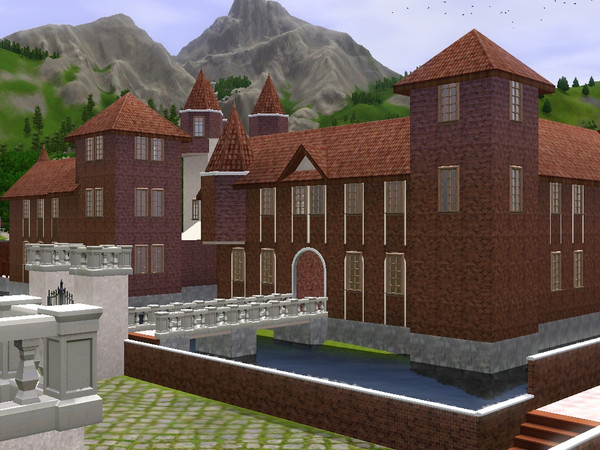 Sims 3 — Kasteel Culemborg by simperfect1991 — The castle of Culemborg is demolshed in the 18th century and today there