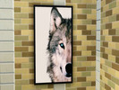 Sims 3 — Wolf Paintings 1 by klaudia18202 — 5 Images that are sure to decorate your Sim's house. 