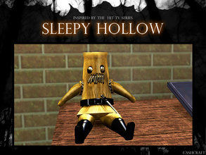 Sims 3 — Sleepy Hollow Golem by Cashcraft — A drop of Jeremy's blood awakened the golem doll who killed to protect his