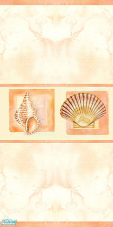 Sims 2 — Wall Coral Tropical Shells by Sheera — Part of my Seashells Walls & Floors Set, hope you'll like it. Enjoy