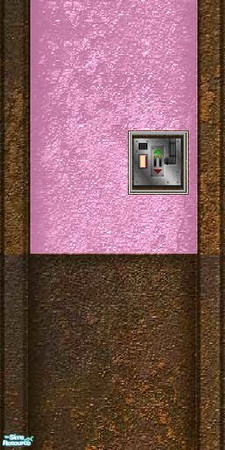 Sims 2 — Sci-fi Wall Set 4 - Wall 8 Key Pad by stephanie_b. — 