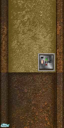 Sims 2 — Sci-fi Wall Set 4 - Wall 6 Key Pad by stephanie_b. — 