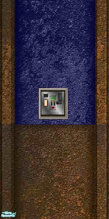 Sims 2 — Sci-fi Wall Set 4 - Wall 5 Key Pad by stephanie_b. — 