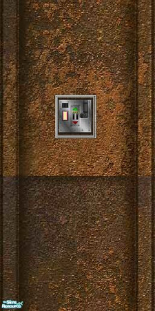 Sims 2 — Sci-fi Wall Set 4 - Wall 2 Key Pad by stephanie_b. — 