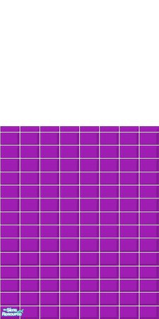 Sims 2 — Purple Tile (4 pack) - Individual Item by becboobear — Recolor of tile floor and two tile walls that came with