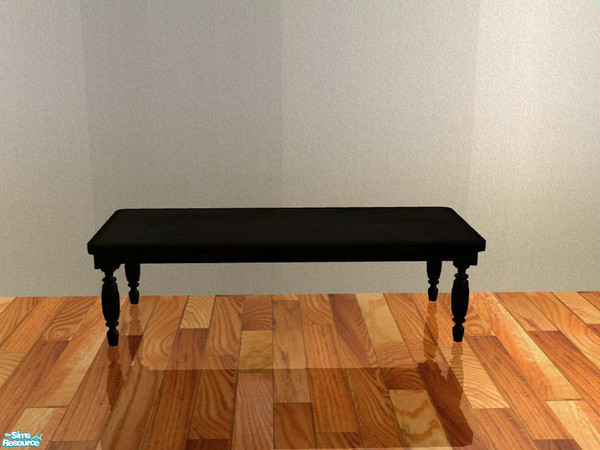 Sims 2 — Potterybarn Diningroom - Coffetable (2 tiles) by ShinoKCR — 