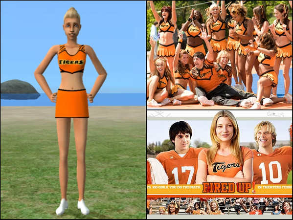 Sims 2 — Fired Up! Tigers by Cheer4Sims2 — Fired Up! Tigers