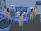 Sims 4 — Female Young Adult Pajamas by amy_agatha2 — A recolour of the Cropped PJ's for Female Young Adults.