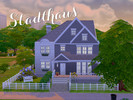 Sims 4 — Stadthaus by AppleBlossom — This is a very lovely traditional house where your Sims can live happy and cozy :)