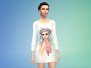 Sims 4 — Sweater dress 1 by SimGoodie — So can your sims be with this sweater dress too! See more content at