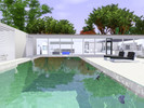 Sims 3 — Jesolo Lido Pool Villa by swampeyes2 — Jesolo Lido Pool Villa Modern villa inspired by an existing one located