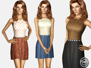 Sims 3 — Basic Casual by pizazz — An easy wear dress that's great for picnics and casual walks on the beach. Keeping a