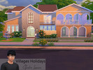 Sims 4 — Villages Holiday by oyakelemon — The house was build on a beautiful scenery Villages.The families will very glad