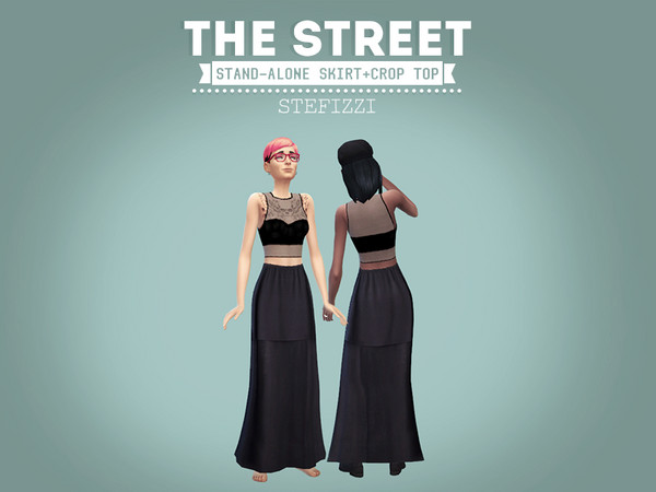 Sims 4 — The Street - Set by Stefizzi — Give your sims a more biting look! Enjoy the Street... You can find me at: