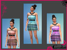 Sims 4 — Bring it back :P by gudia11 — It's a cute printed and belted dress for you simmy ladies :)