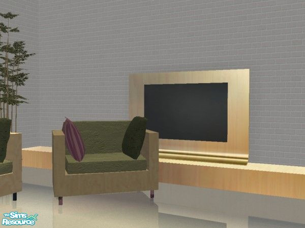 Sims 2 — Trendy Living-TC50 - Armchair by MysticVelvet — Lovely trendy Lvingroom, made for the TC50. Requires Solanders