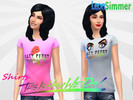 Sims 4 — Katy Perry's Shirt - This Is How We Do by LeonSimmer — thanks for visiting https://twitter.com/OPensadorLeon