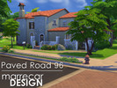 Sims 4 — Paved Road 96 by marrecar — A home located in Paved Road street. It's an inspiration of mediterranean designs,