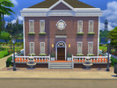 Sims 4 — New And Improved Willow Creek Achive by Dreamestate123 — The Willow Creek Library Has Gotten A New Makeover Its