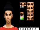Sims 4 — Cracked Lashes by Tiaraelaine — requested by someone on my tumblr