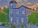 Sims 4 — Old House by Oloriell2 —  The lot is 30x20, and here we'll see: - a small garden with a grill; - a terrace with