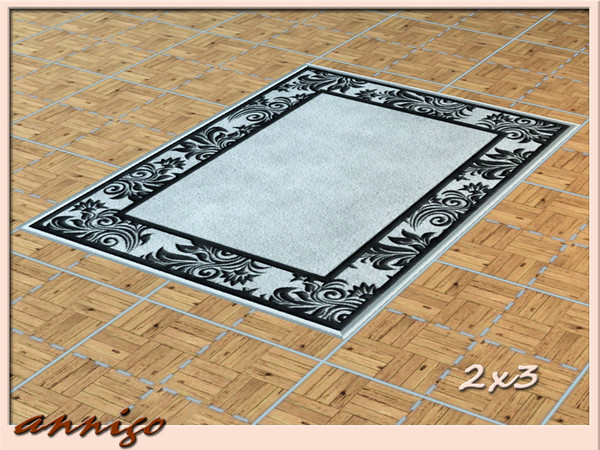 Sims 3 — Rug 2x3 Dining Room "Alika" by annigo — created by annigo@TSR