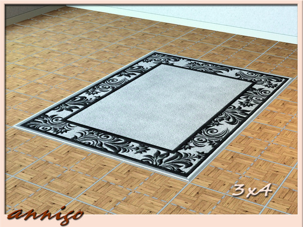 Sims 3 — Rug 3x4 Dining Room "Alika" by annigo — created by annigo@TSR
