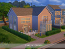 Sims 4 — Family Corner v1 by linkinka232 — Family Corner is a small modern house perfectly fit for two adults and one