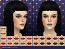 Sims 4 — Matte Lipstick by benny_bloom — Here is some matte lipstick I made. It comes in 22 different colors. This is a