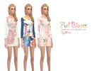 Sims 4 — Floral Pattern Full Bloom. by mankit0002 — Floral Pattern - Full Bloom by maka (blog: