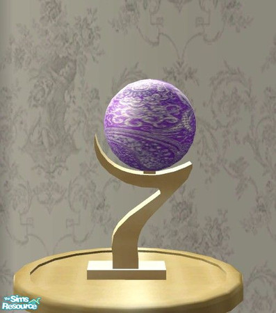 Sims 2 — Golden Beauty Bedroom - Lamp by Riverwillows — Beautiful bedroom in brushed gold furnishings and accented with