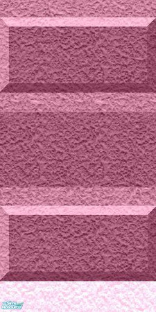 Sims 2 — Sc-fi Wall Set 3 - Striped  09 by stephanie_b. — Pink Wall