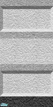 Sims 2 — Sc-fi Wall Set 3 - Striped  07 by stephanie_b. — White Wall