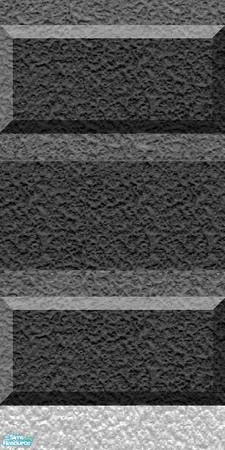 Sims 2 — Sc-fi Wall Set 3 - Striped 02 by stephanie_b. — Grey Wall
