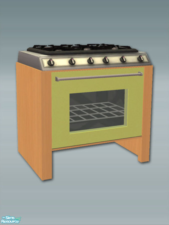 Sims 2 — Lucca Kitchen - Stove by Shakeshaft — Part of a new kitchen set to compliment my Lucca Dining Room, set includes