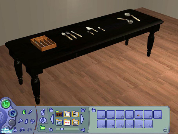 Sims 2 — Silverware - Collectionfile by ShinoKCR — 