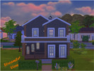 Sims 4 — Streamlet view by david78522 — This small-medium size house for a family of one o two child is full with