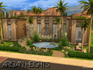 Sims 4 — Arisian Heights by apple0990 — Arisian Heights is a tranquil modern home set in the sizzling world of Oasis