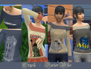 Sims 4 — Doctor Who Sweaters. by Crysk2 — This package contains for sweaters for females with a Doctor Who theme. The