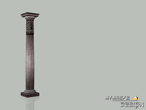 Sims 3 — Halloween Props - Column by NynaeveDesign — ** Place the Halloween Entablature on it. ** Located in Decor -