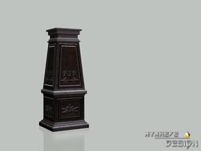 Sims 3 — Halloween Props - RIP Obelisk by NynaeveDesign — Located in Decor - Miscellaneous Price: 1000 Re-colorable: 3