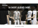 Sims 4 — 77Clothing-S4 Short-sleeved shirt by The_77_sims — male / non-default / 6 designs